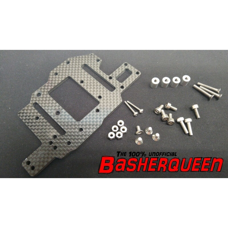 Basherqueen ESC Adapter Plate Arrma 1/8 Serie