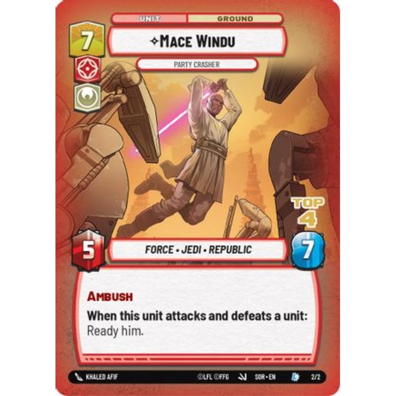 Mace Windu – Party Crasher (Top 4) (2/2) – Store Showdown Promos