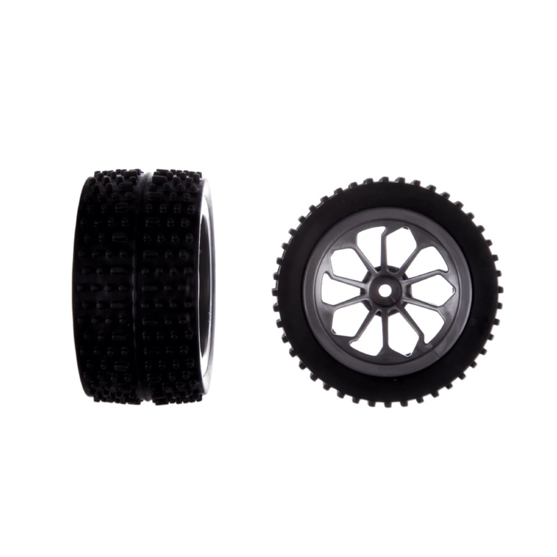 2 rear tyres with wheel rims for 204003