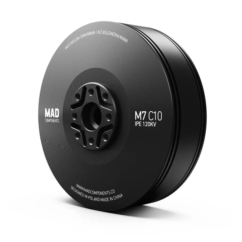 MAD M7C10 V3 Drone Motor – 100KV 120KV 190KV High Efficient Drone Quadcopter Multi-copter Brushless Outrunner Motor for Endurance Flight 190KV
