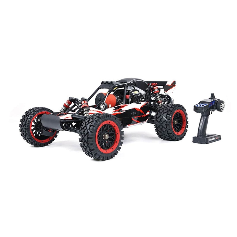 ROFUN Q-BAHA 1/5 2WD 2.4G Off-road Vehicle RC Car with 29cc Gasoline Engine- RTR Red Black