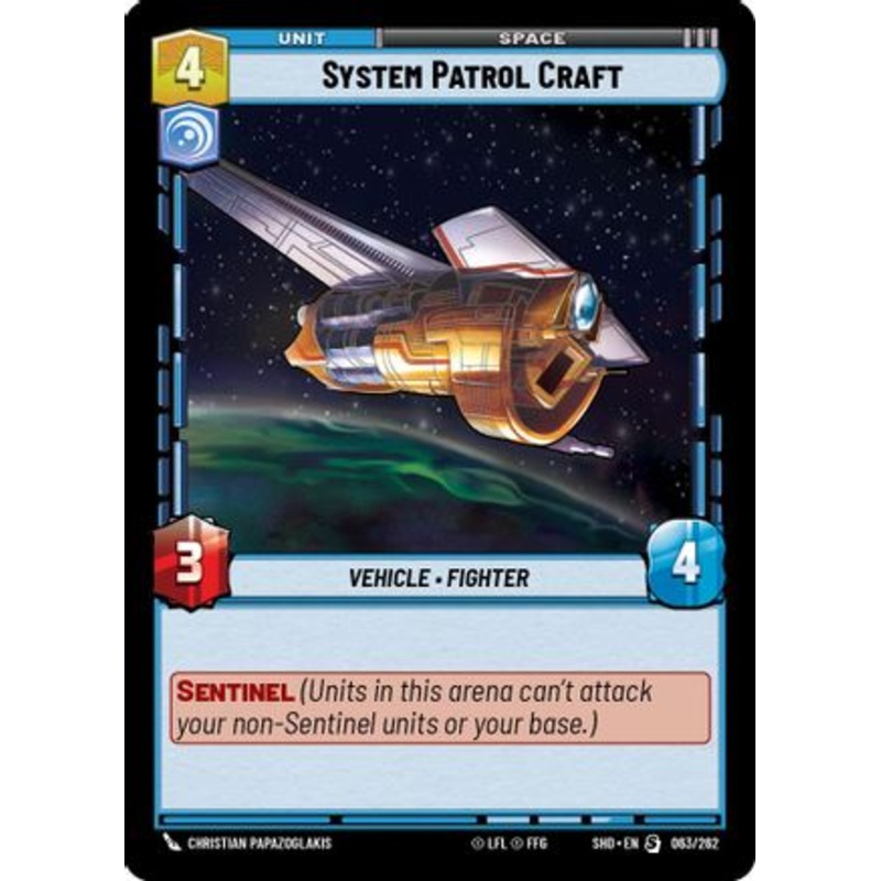 System Patrol Craft (063/262) – Shadows of the Galaxy