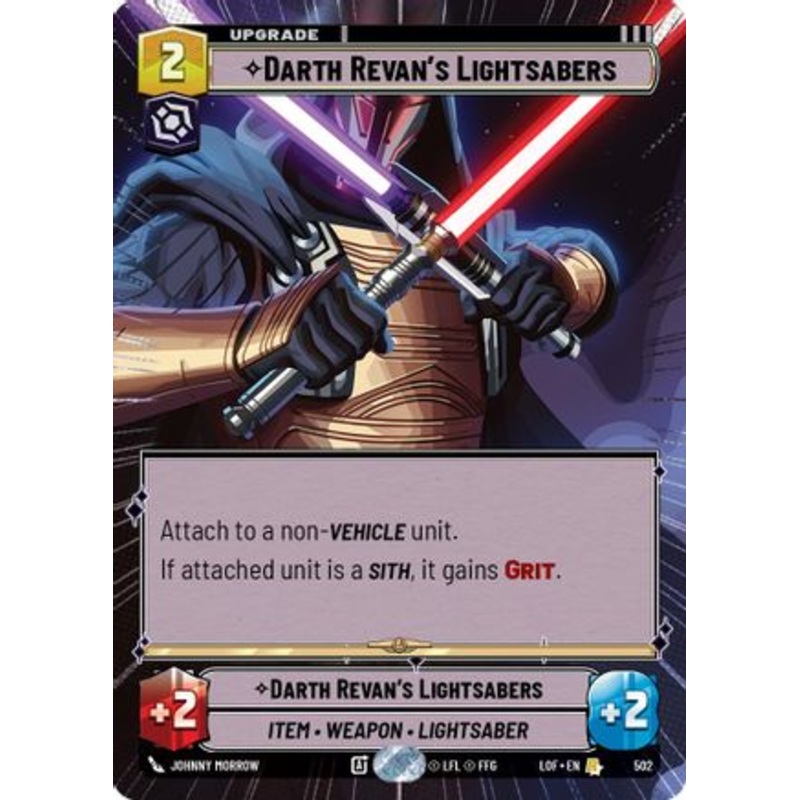 Darth Revan’s Lightsabers (Hyperspace) (502) – Legends of the Force Near Mint