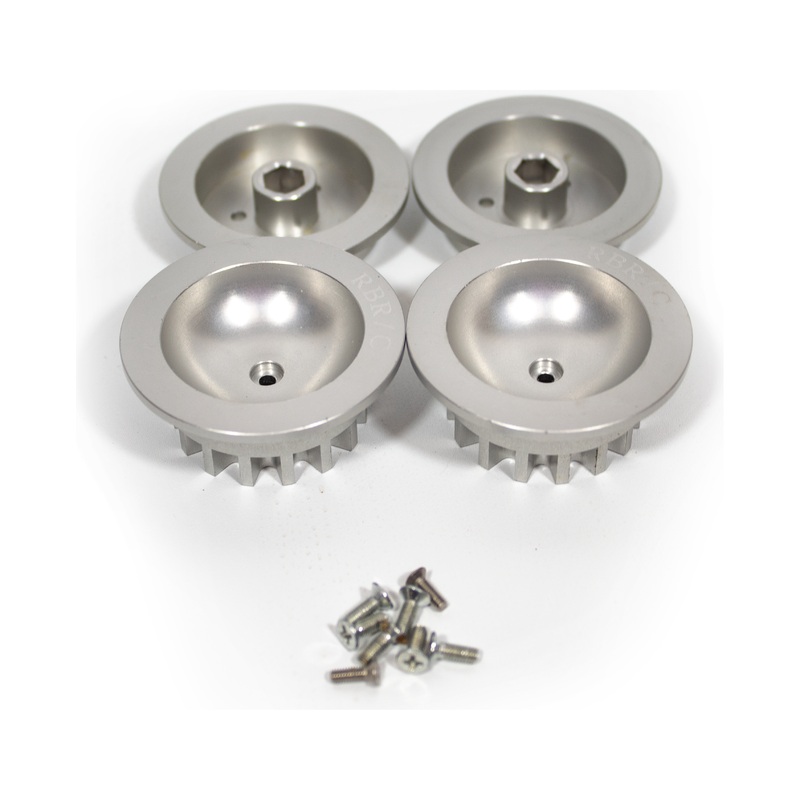 Ripper Drift Tank Upgrade Metal Drive Wheels (Pair) Raw Metal