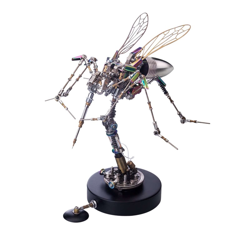 750+PCS Mechanical  3D Assembly  Mosquito Model Steampunk Art