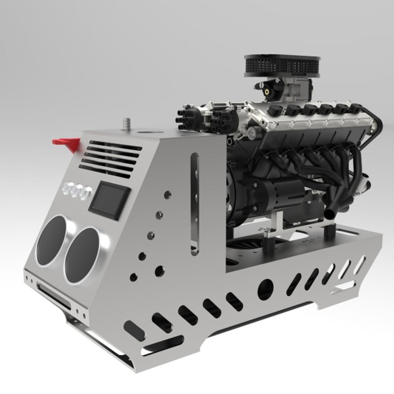 Complete Integrated Base Kit for ENJOMOR GS-L4/V8/V12 Engine Model without engine for Enjomor L4 Engine
