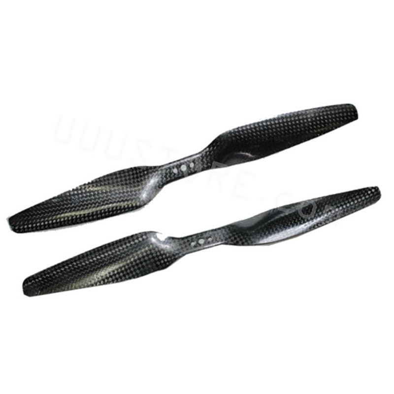 14×5.5 3K Carbon Fiber 1455 propeller clockwise 1455 CF props for Multicopter four rotor Hexacopter