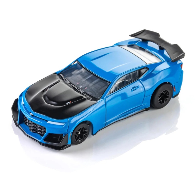 AFX 2021 Camaro ZL1 HO Slot Car (Rapid Blue) (LWB) (Mega G+)