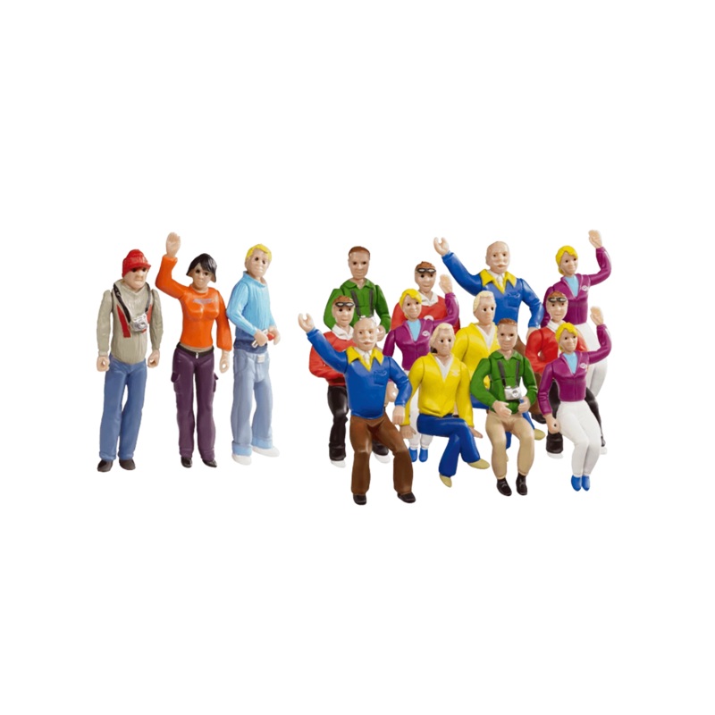 Set of figures Fans