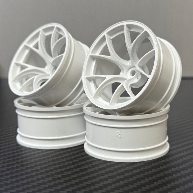 1-10 BBS CI-R (SPLIT 5 SPOKE) RID GLOSS WHITE – 11 Offset Drift Rims (4-Pack) [MST] 832044W