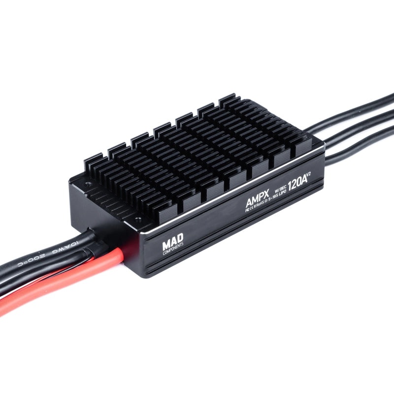 MAD AMPX 120A V2.0 Drone ESC (5-18S) | High-Voltage, CAN & RPM Control