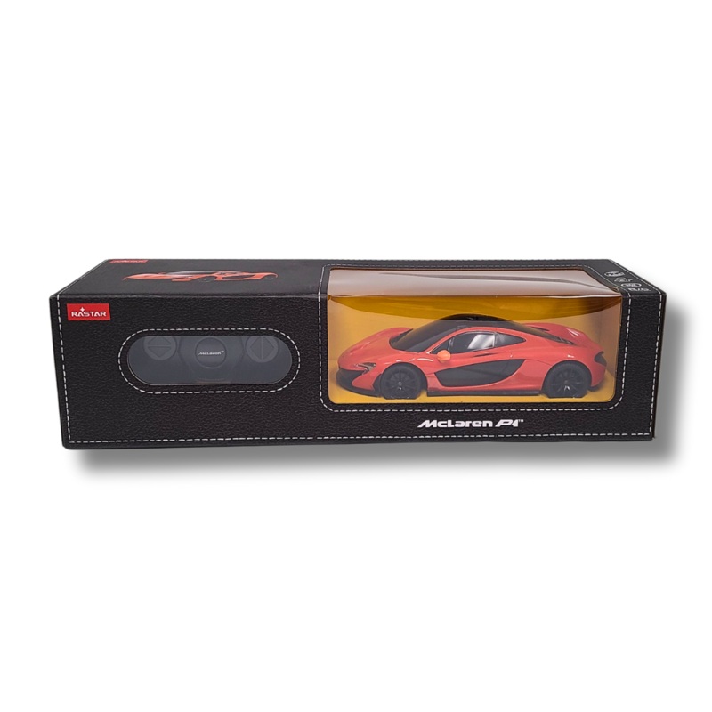 Rastar 1:24 Scale McLaren P1 RC Car  Officially Licensed Remote Control Supercar (Orange)