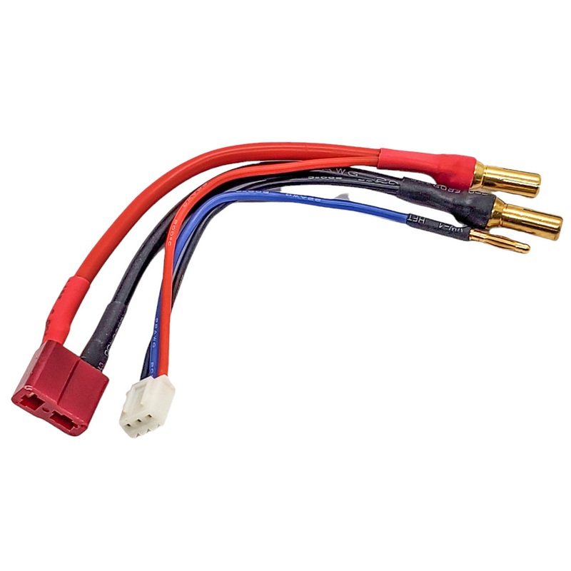 5mm Bullet plug to Deans Female Battery Adapter, 997 RC Raceway