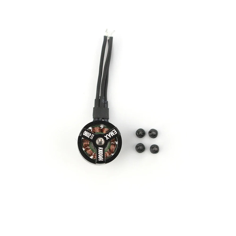 EMAX Nanohawk Spare Parts – 0802 19000kv Brushless Motor for FPV Racing Drone RC Plane 4pcs CHINA