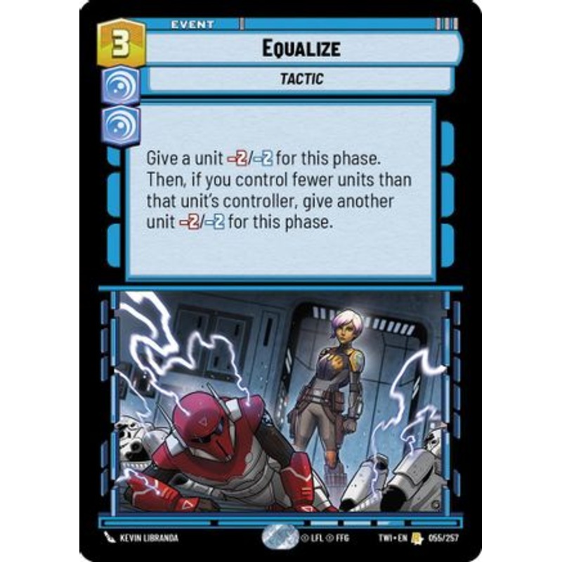 Equalize (055/257) – Twilight of the Republic Foil