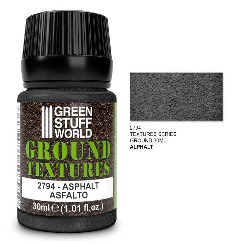 GREEN STUFF WORLD Ground Textures – ASPHALT 30ml