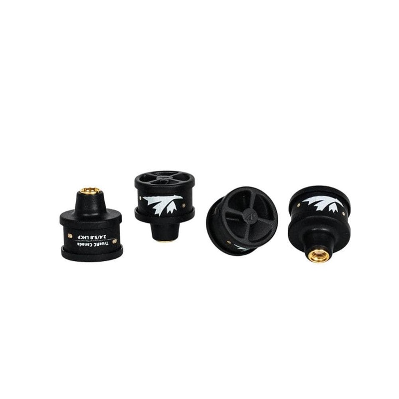 TrueRC Duality 2.4/5.8GHz RP-SMA Stubby Antenna for DJI FPV Goggles V2 (4Pcs) – LHCP