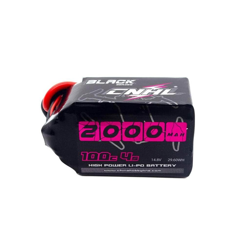 CNHL Black Series 14.8V 4S 2000mAh 100C LiPo Battery – XT60