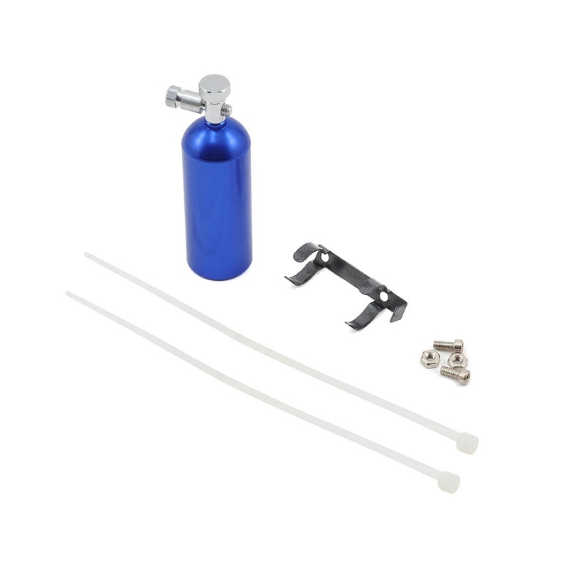 Yeah Racing 1/10 Aluminum Nos Nitrous Balance Weight Blue Bottle (23g)