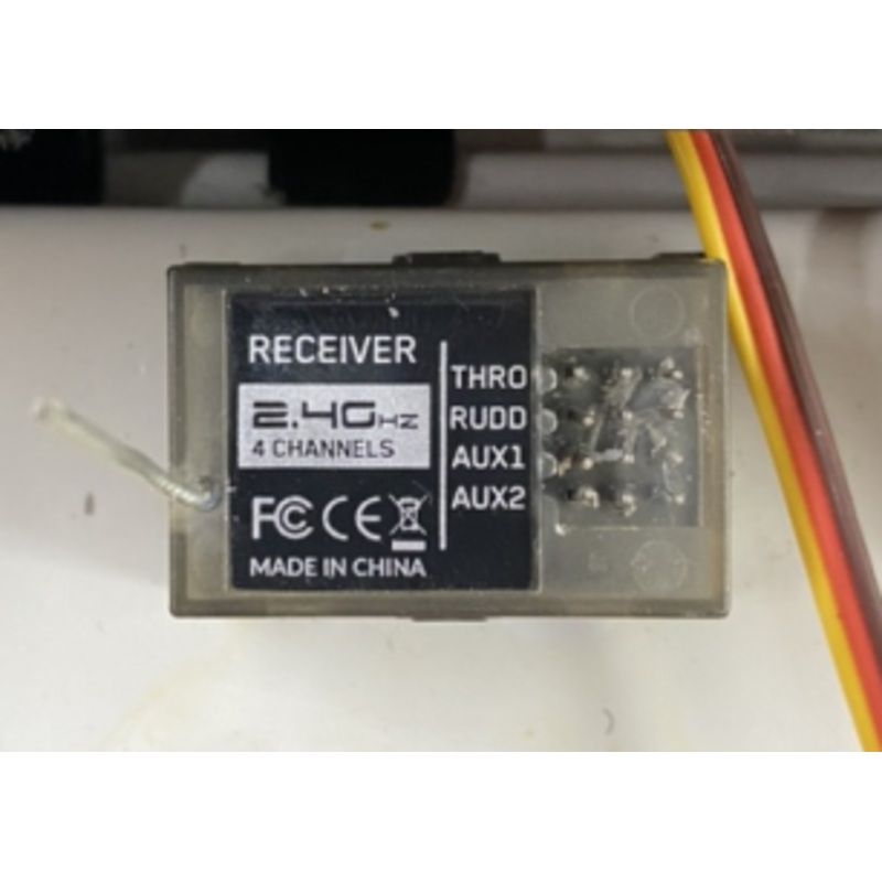 1 piece Receiver-4ch-ESR411 for Remote Control Boat Vector S, Vector SR65, Atomic, Compass & Hurricane