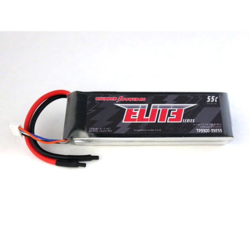 3 Cell 3300mAh 11.1V 55C LiPo