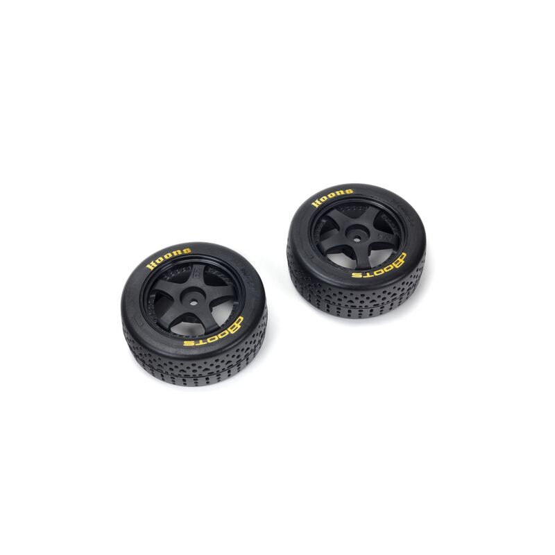 Arrma DBoots Hoons 35/085 2.4 Belted 5-Spoke Pre-Mounted Tires (2) w/14mm Hex Gold
