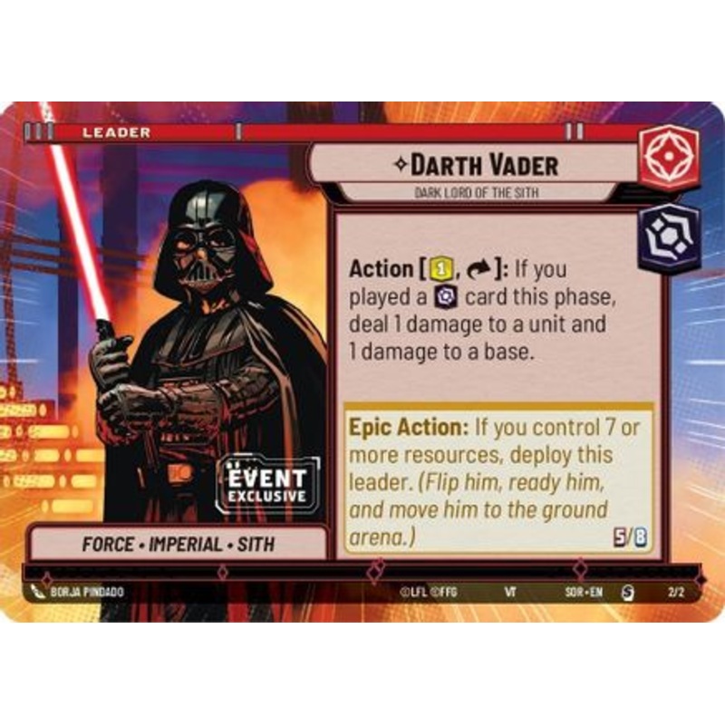 Darth Vader – Dark Lord of the Sith (Hyperspace) (2/2) – Event Exclusive Promos