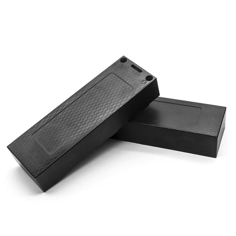 Carbon Fiber Hard Case Orange Black Sheath Banana Hardcase For Lipo Battery Accessories 1S 2S 3S 4S 5S 6S Protect Cover RC Parts Carbon Fiber 25mm China