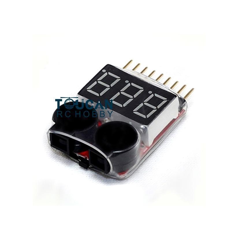 HotRC Voltage Checker for 3.4V-27.2V LiPo Battery RC Crawler Tank Radio Controlled Truck Boat Car Hobby Model DIY Parts
