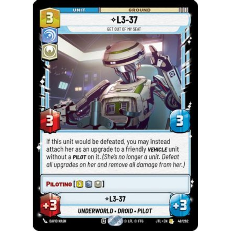 L3-37 – Get Out Of My Seat (049/262) – Jump to Lightspeed
