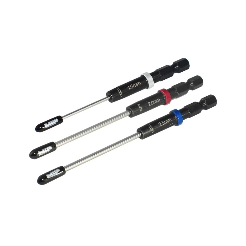 MIP Gen 2 Speed Tip Hex Driver Power Tool Tip Set (Metric) (1.5, 2.0 & 2.5mm)