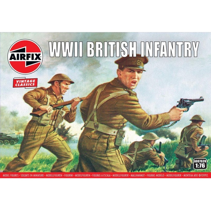 AIRFIX 1/76 WWII British Infantry N. Europe