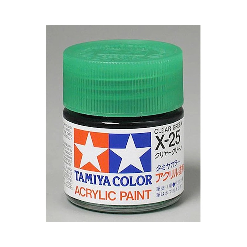 Tamiya Acrylic Paint (23ml) X-1 Black Gloss Finish Acrylic