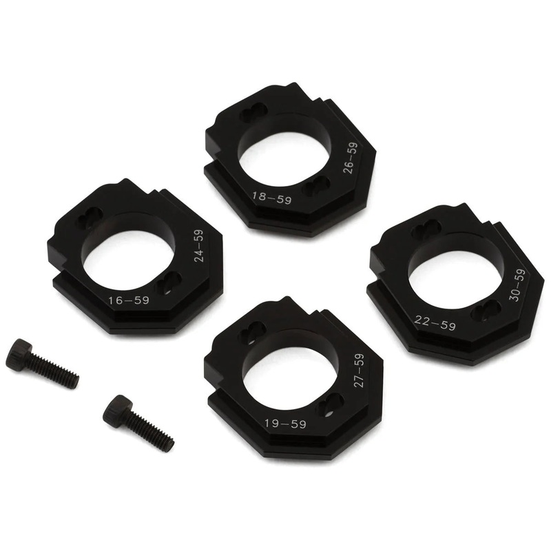Hot Racing Arrma Grom Aluminum Motor Mount Set (Black) (16-27T)