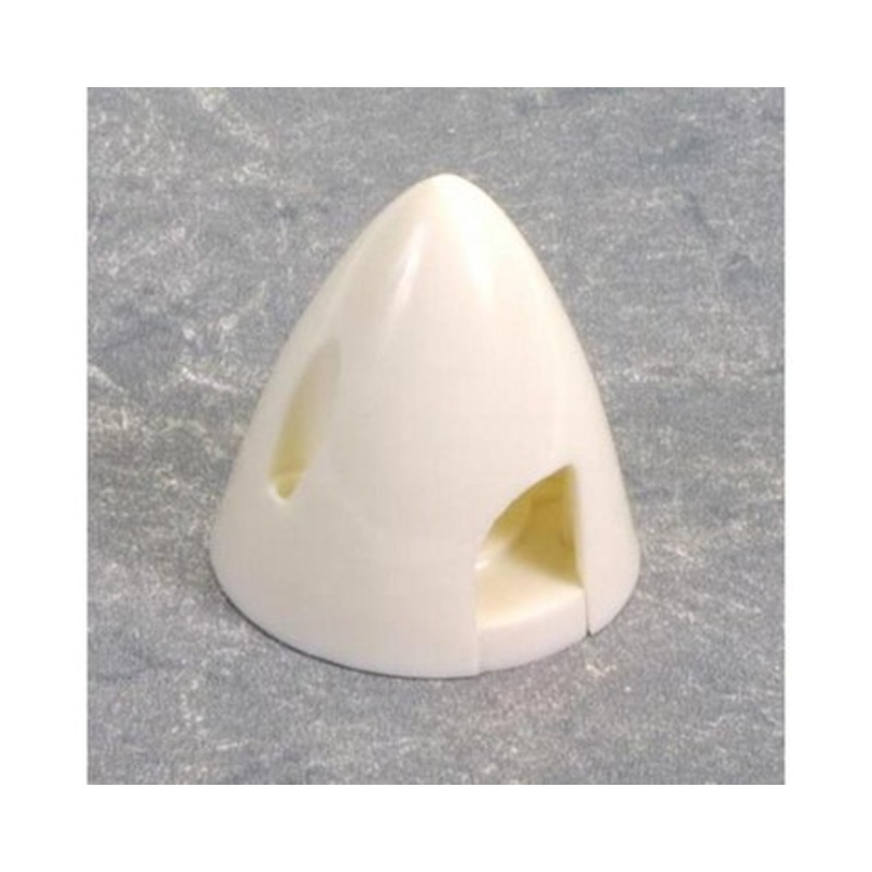 Dubro 1.5” Diameter Spinner White 2 Blade