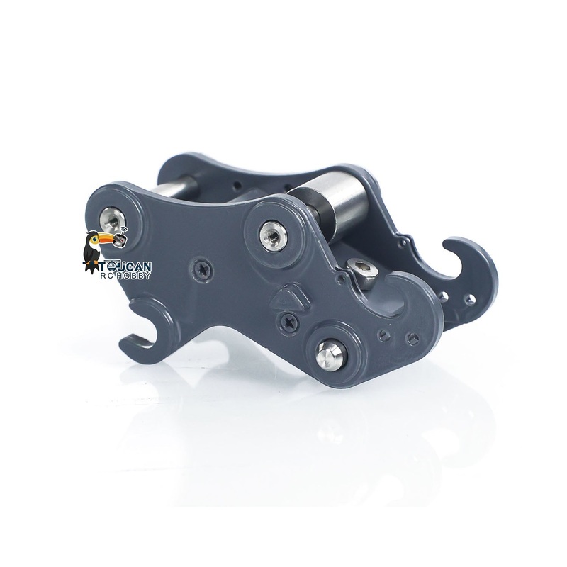 Metal Manual Quick Release Coupler for CUTModel 914 1/14 RC Hydraulic Excavator LR914 Radio Controlled Digger Construction Car