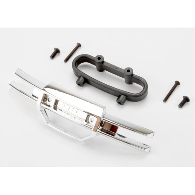Traxxas Bumper Front (Chrome)/Bumper