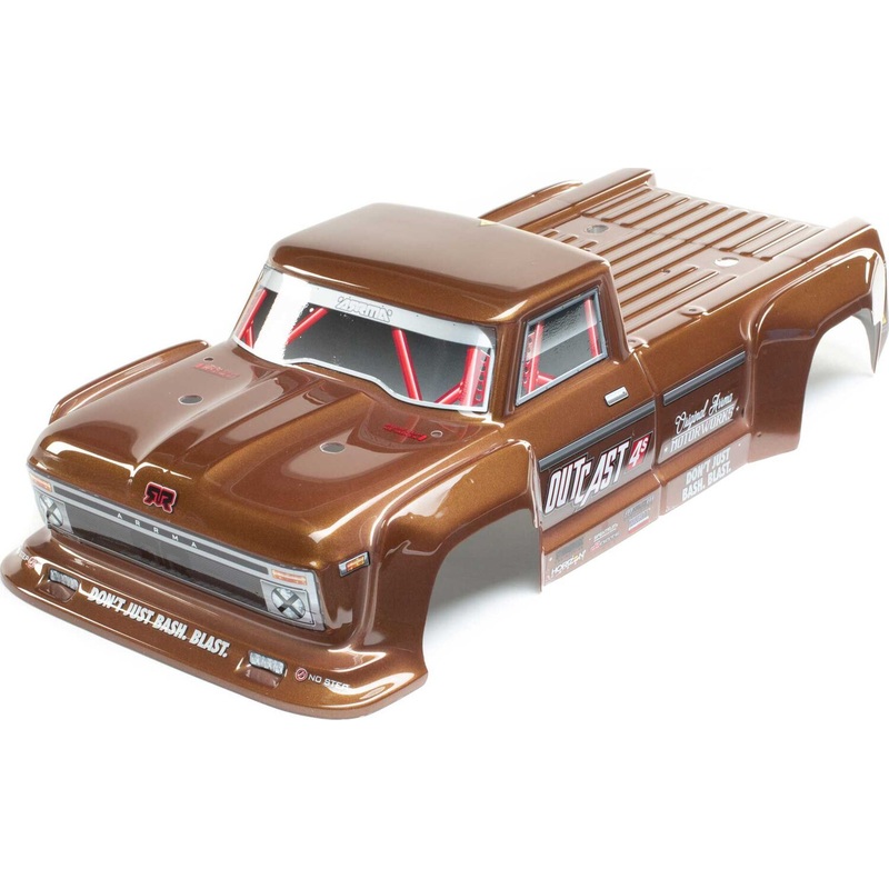 1/10 Painted and Trimmed Body with Decals, Bronze: OUTCAST 4X4