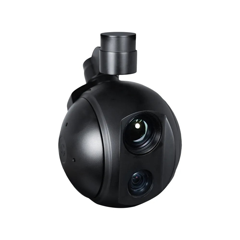 ViewPro Q20KTIR Pro Gimbal Camera for Drone – 20x Optical Zoom 4K EO, 1280×1024 35mm IR Thermal Imaging Camera Standard Version