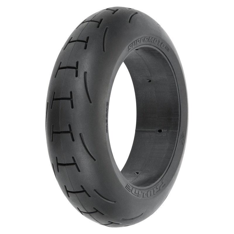 Pro-Line 1/4 Supermoto 2.0 S3 Rear Tire MTD Sleeve: Pro-Spec SM Rear Wheel