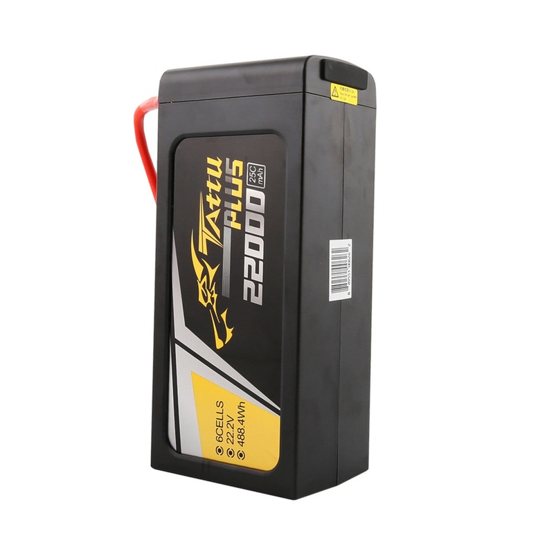 Tattu Plus 22000mAh 6s 25C 22.2V Lipo Smart Battery Pack With XT90-S Plug (New Version)