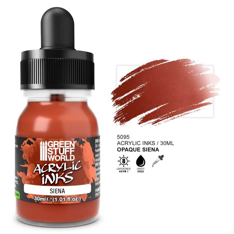 GREEN STUFF WORLD Acrylic Ink Opaque – Siena