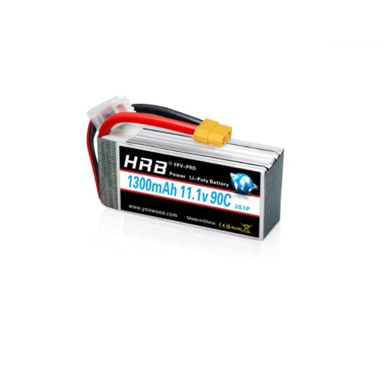 HRB 3S 11.1V 1300mah Lipo Battery – 90C 70*35*25mm For RC Product Like RC Quadcopter, Helicopter, Boat, Car, Airplane 1PCS XT60 China