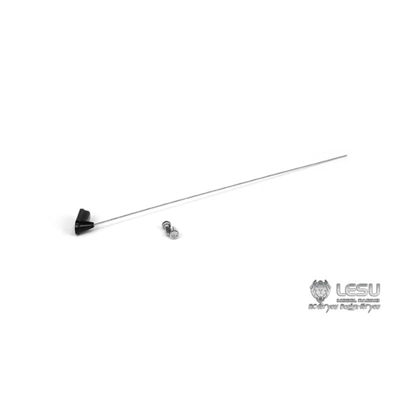 LESU Metal Simulation Cabin Roof Antenna 115mm for 1/14 RC Tractor Truck TAMIYA R470 R620 R730 DIY Car 6×6 8*8 Model A