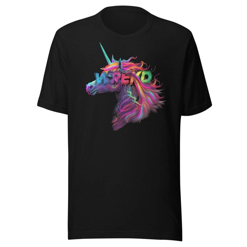 WREKD Unicorn Unisex Tee XS
