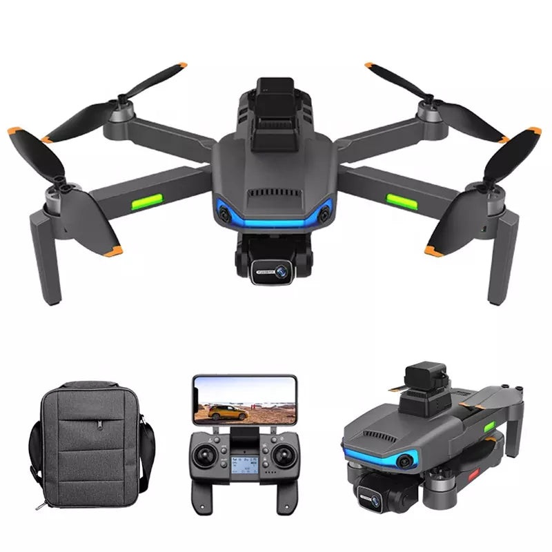 AE3 Pro Max Drone – 8K HD Dual Camera 6Axis EIS Gimbal 5G Wifi GPS FPV Folding RC Drones Quadcopter Professional Camera Drone No Laser OBA 1