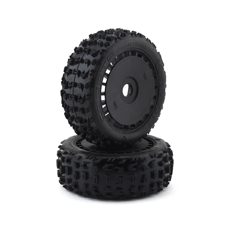 Arrma dBoots ‘Katar B 6S’ Tire Set Black Pair