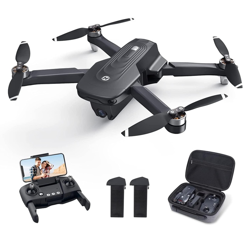 Holy Stone HS175D GPS Drone – with 4K HD Camera for Adults RC Quadcopter with Auto Return, Follow Me, Brushless Motor, Circle Fly, Waypoint Fly, Altitude Hold, Headless Mode, 46 Mins Long Flight Professional Camera Drone