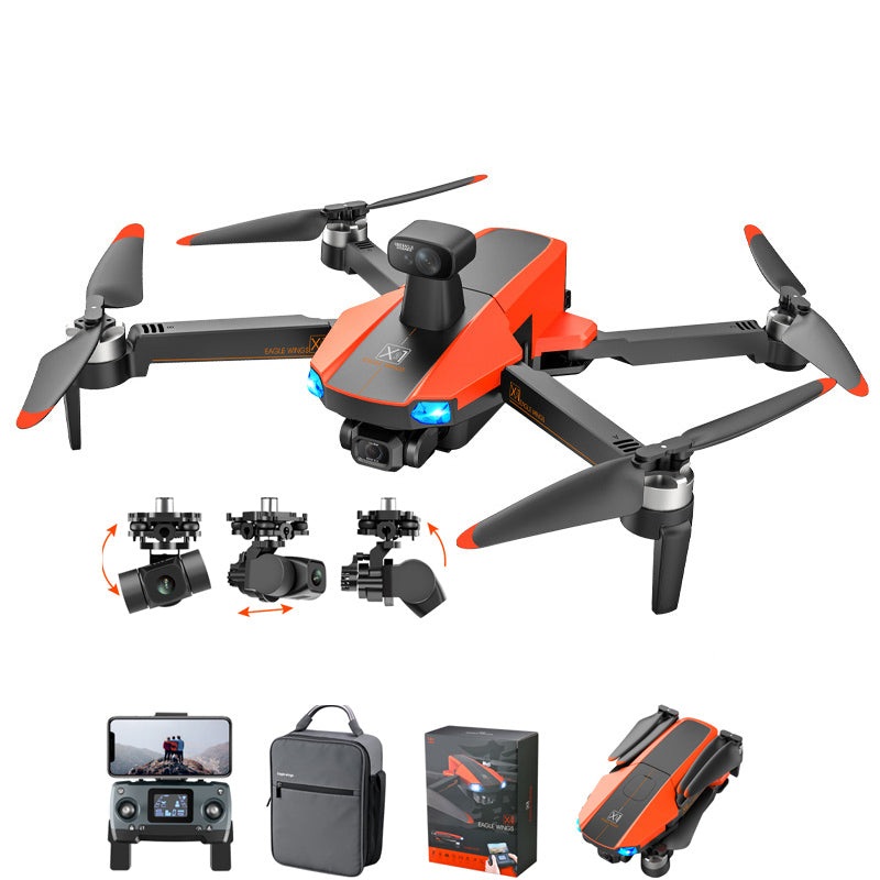 MS-712 Drone – GPS 5G 3-Axis Gimbal 8K HD UHD Camera Support TF Card Helicopter Brushless Motor FPV Quadcopter Aircraft Professional Camera Drone 6K 1B China