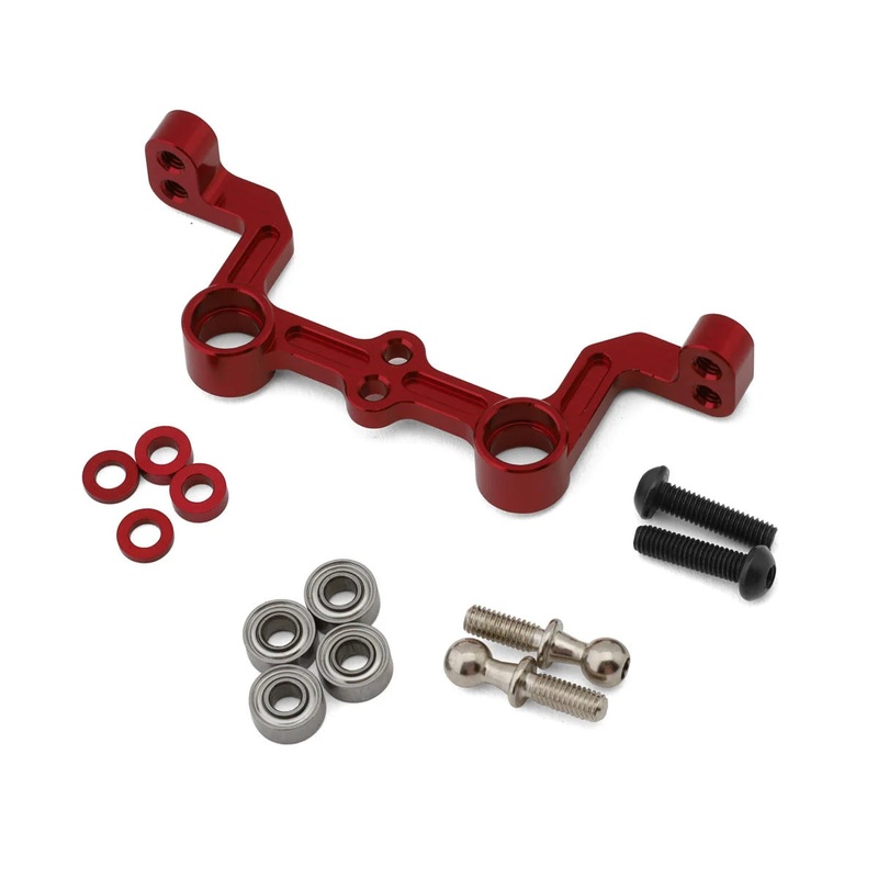 MST Adjustable Ackermann Aluminum Steering Plate (Red)